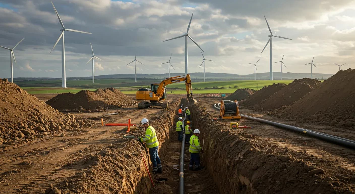 Why wind farm grid connection cables must withstand extreme loads